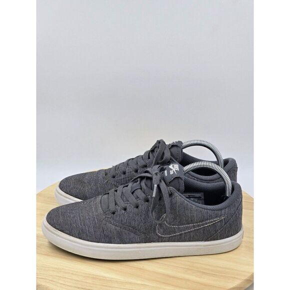 Nike Womens  SB Check Solar Gray Casual  Low Top Sneakers 921464-004 Size 9.5 - Picture 2 of 8